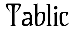 Tablic - logo